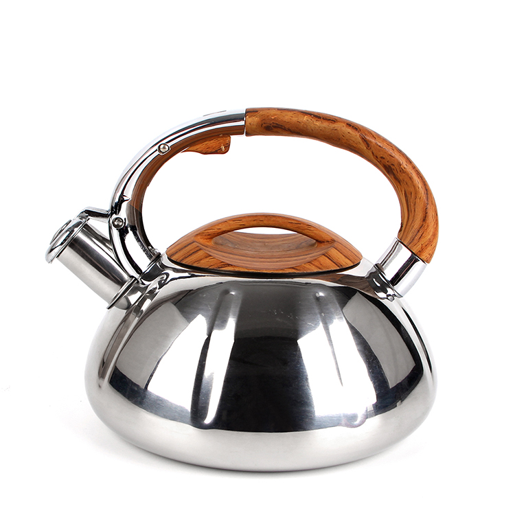New Design Stainless Steel Whistling Water Tea Kettle 2.5L Kitchen Home Tea Stovetop Whistle Kettle